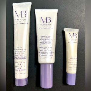 New Meaningful Beauty Bundle: Eye Creme, Anti Aging Day Creme, Neck Treatment